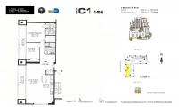 Unit 1406 floor plan